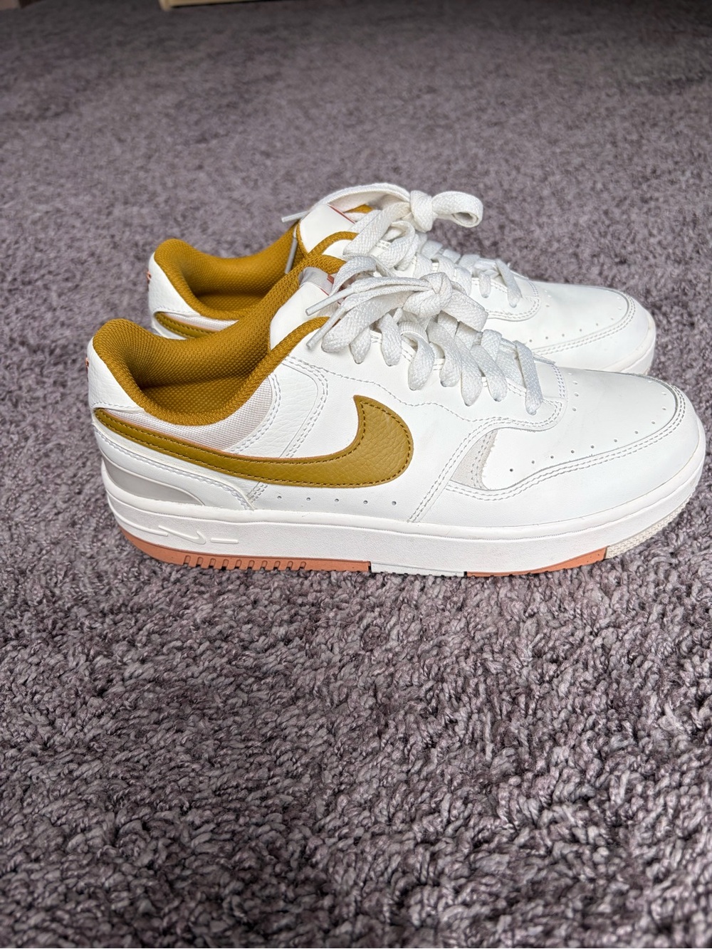 Women’s Nike Gamma Force Sneakers Sail Bronzine Colorway
